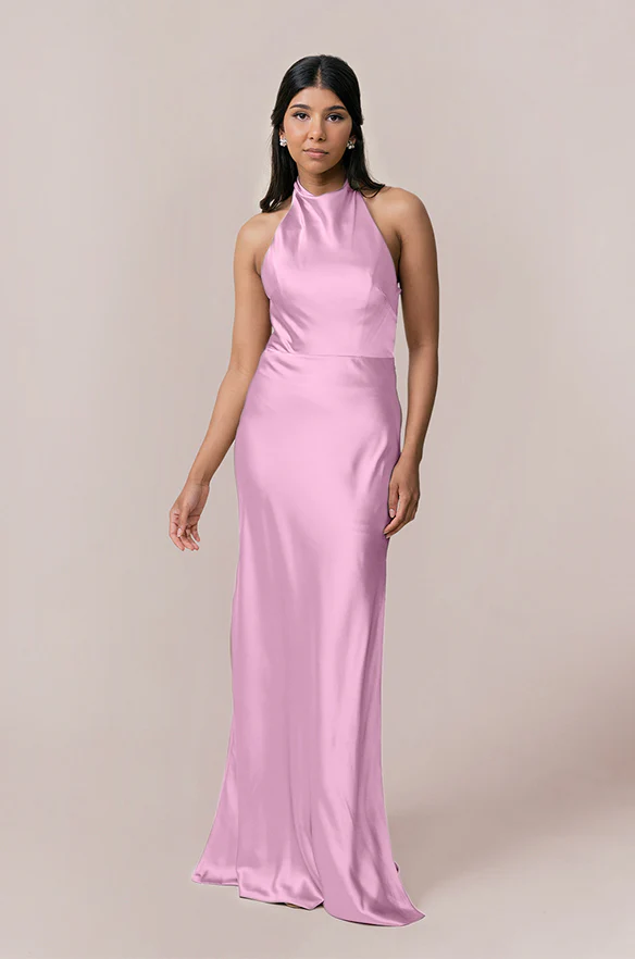 Veronica Satin Dress | Made To Order - Image 58