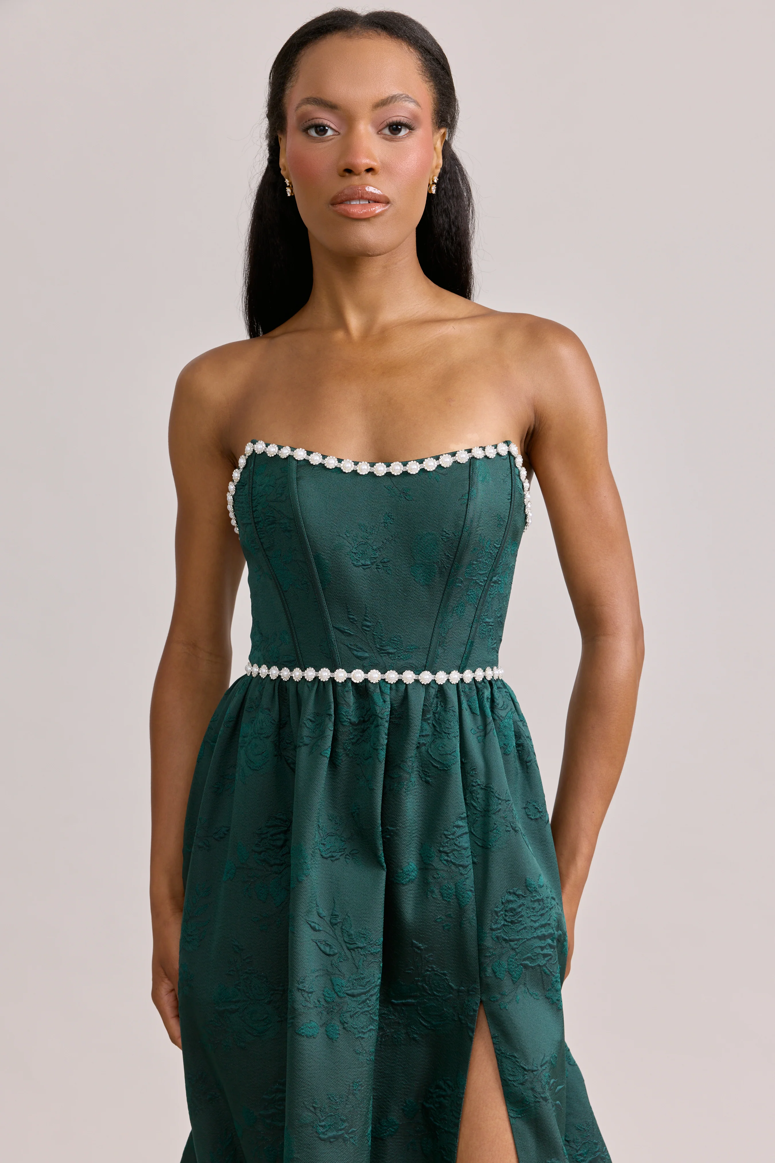 Vienna Luxe Jacquard Dress | Made To Order - Image 52