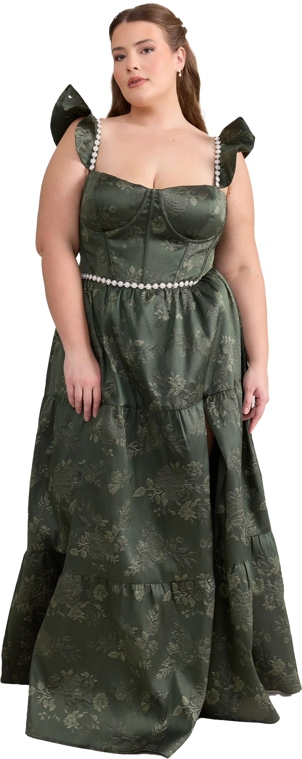 Violet Luxe Jacquard Dress | Made To Order - Image 43