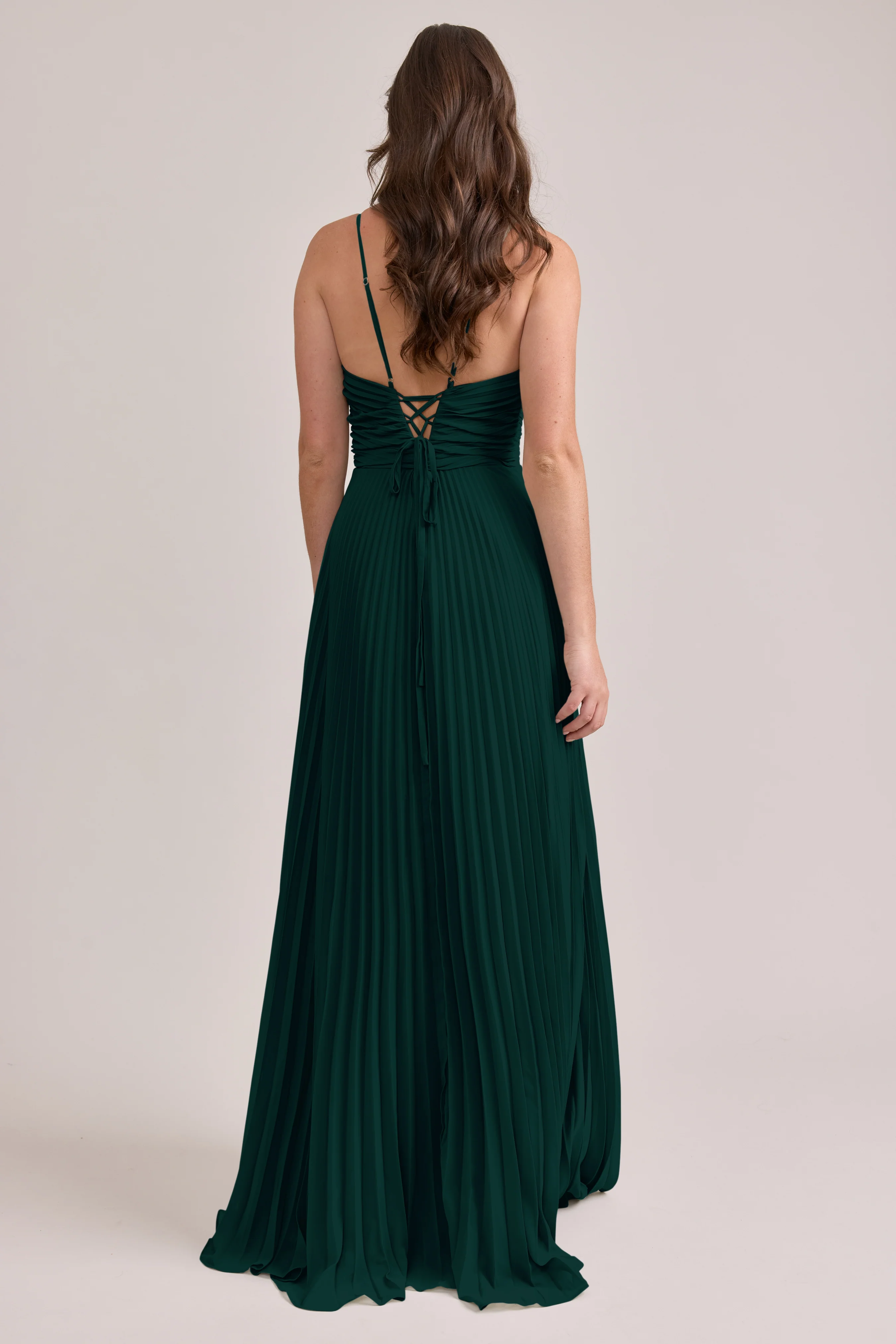 Vivian Chiffon Pleated Dress | Made To Order - Image 28
