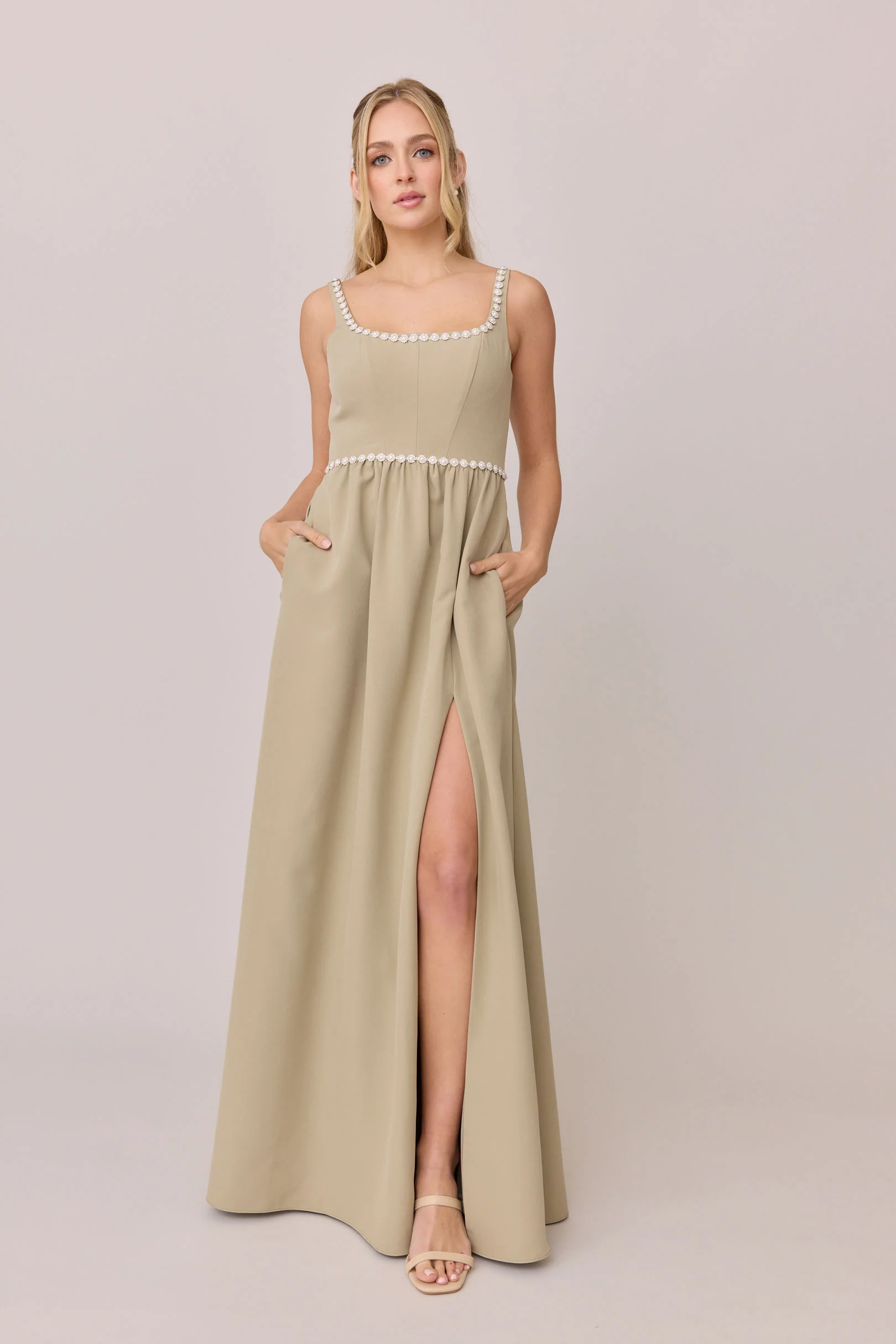 Whitney Luxe Crepe Dress | Made To Order - Image 34