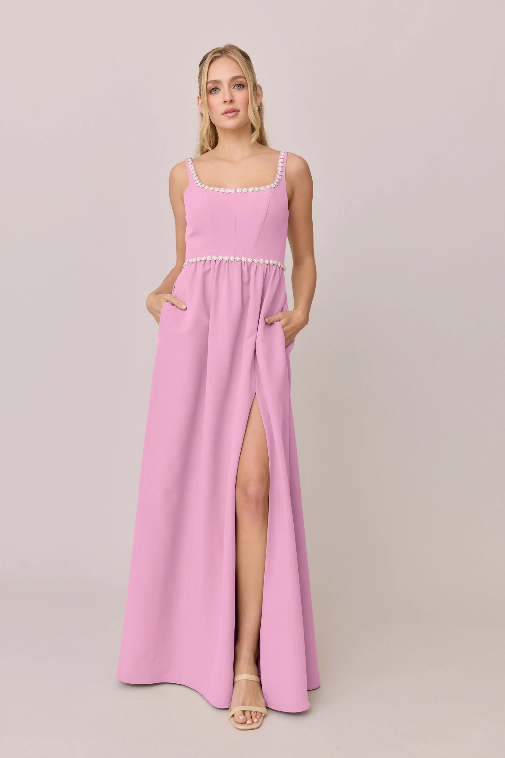 Whitney Luxe Crepe Dress | Made To Order - Image 59