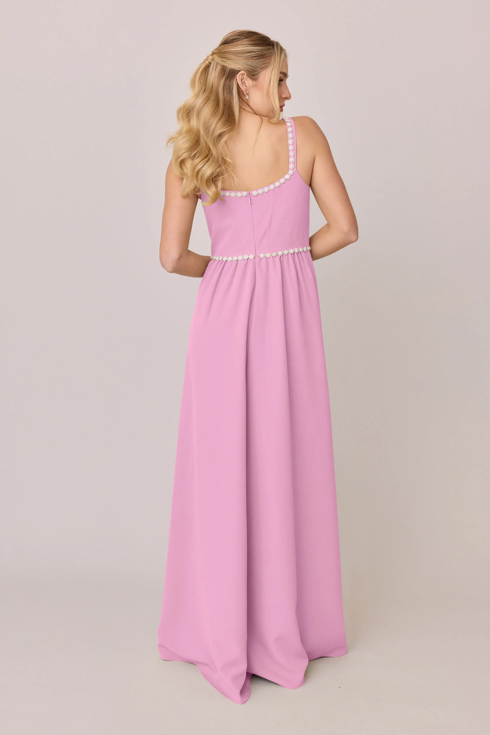 Whitney Luxe Crepe Dress | Made To Order - Image 60