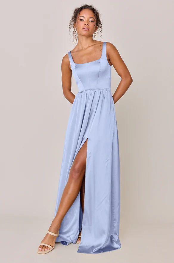 Whitney Satin Dress | Made To Order - Image 102