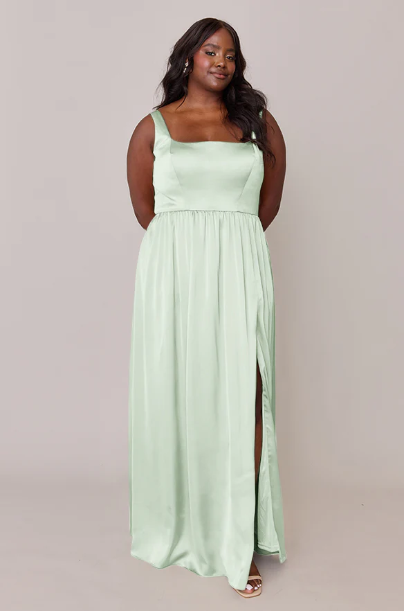 Whitney Satin Dress | Made To Order - Image 104