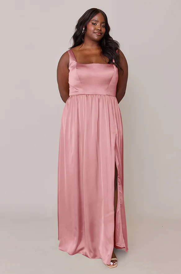 Whitney Satin Dress | Made To Order - Image 120
