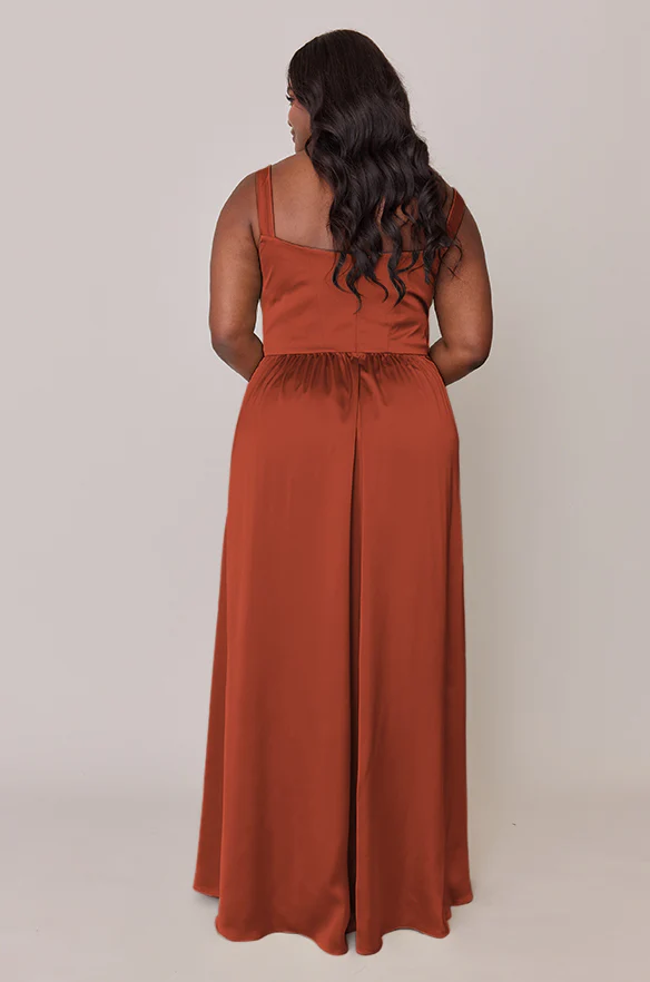 Whitney Satin Dress | Made To Order - Image 125