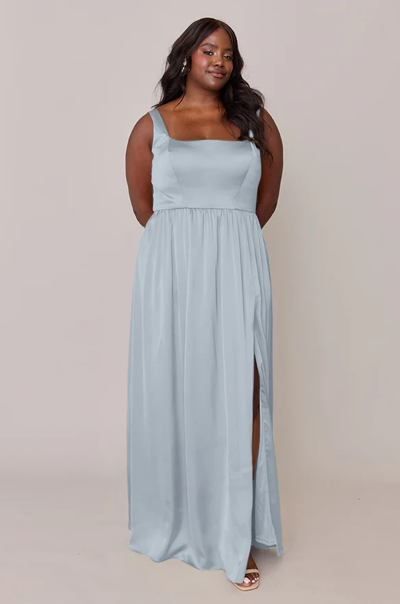 Whitney Satin Dress | Made To Order - Image 136
