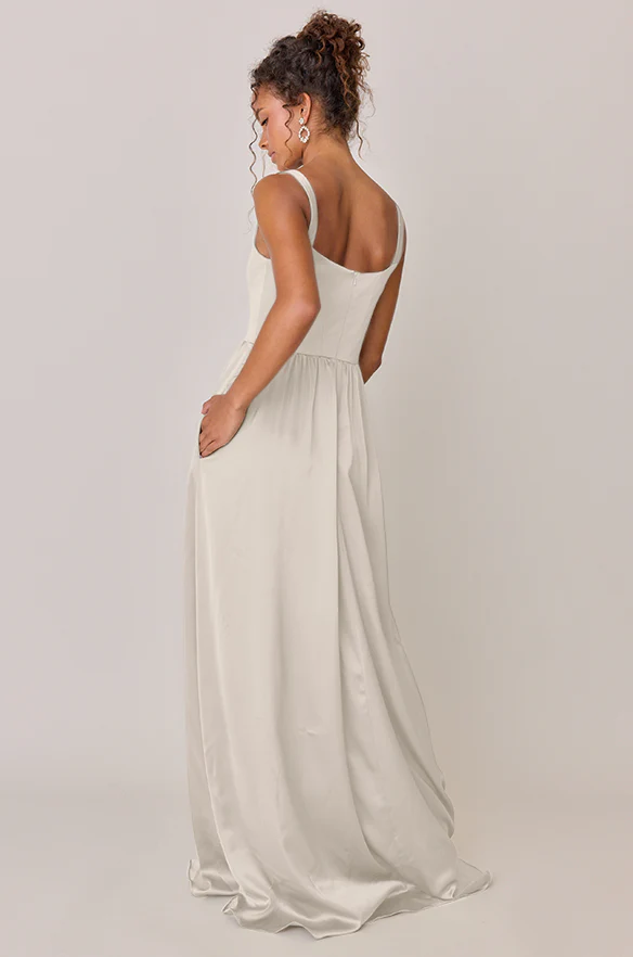 Whitney Satin Dress | Made To Order - Image 143