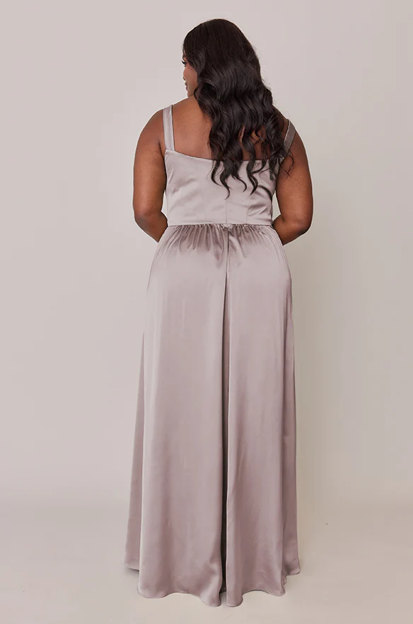 Whitney Satin Dress | Made To Order - Image 148