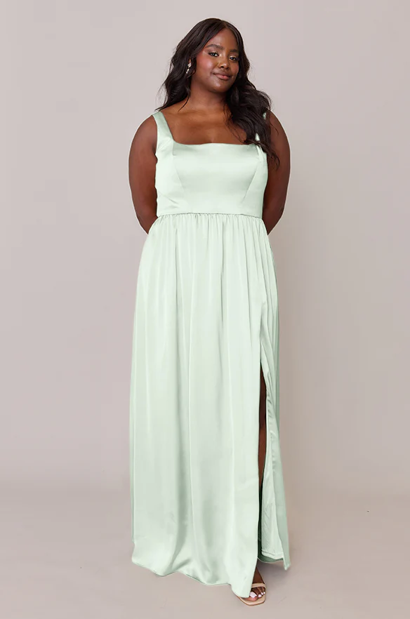 Whitney Satin Dress | Made To Order - Image 162