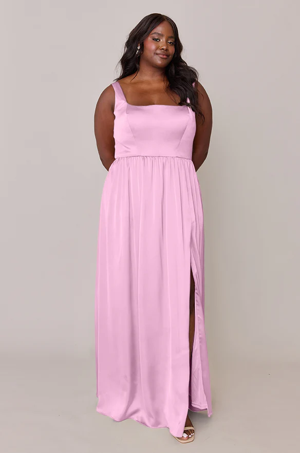 Whitney Satin Dress | Made To Order - Image 164