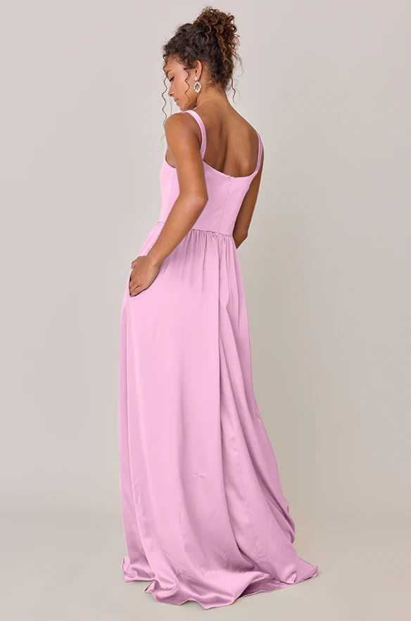 Whitney Satin Dress | Made To Order - Image 167