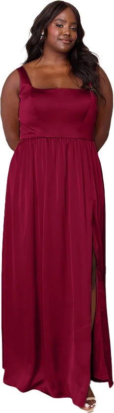Whitney Satin Dress | Made To Order - Image 170