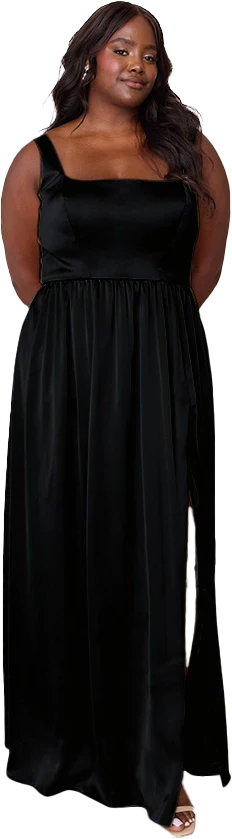 Whitney Satin Dress | Made To Order - Image 171
