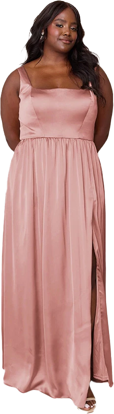 Whitney Satin Dress | Made To Order - Image 173