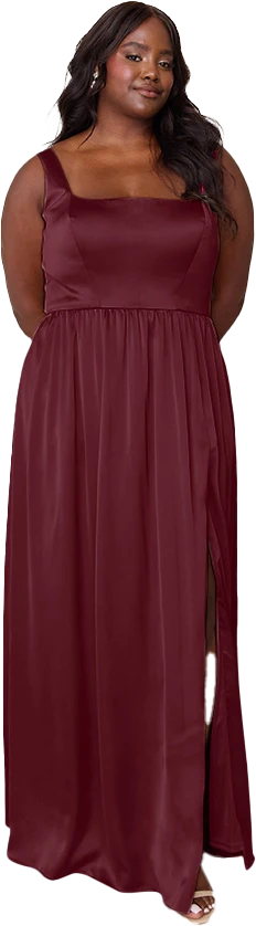Whitney Satin Dress | Made To Order - Image 174