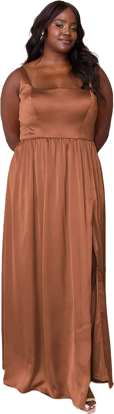 Whitney Satin Dress | Made To Order - Image 177