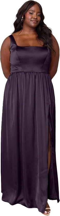Whitney Satin Dress | Made To Order - Image 181
