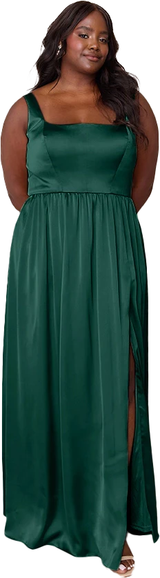 Whitney Satin Dress | Made To Order - Image 182