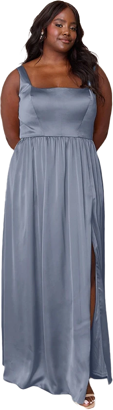 Whitney Satin Dress | Made To Order - Image 184