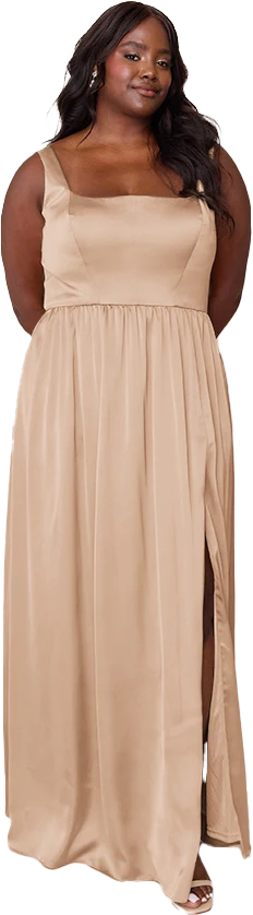 Whitney Satin Dress | Made To Order - Image 188