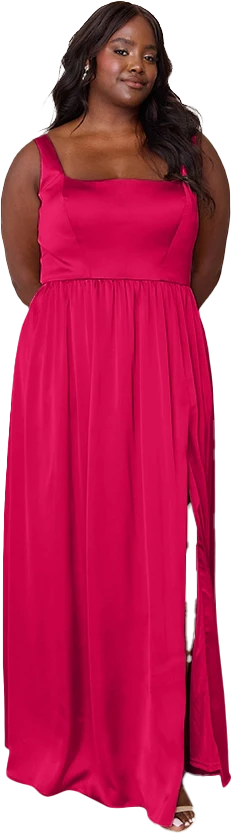 Whitney Satin Dress | Made To Order - Image 189