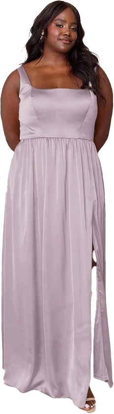 Whitney Satin Dress | Made To Order - Image 193