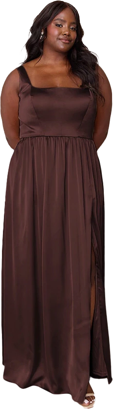 Whitney Satin Dress | Made To Order - Image 194