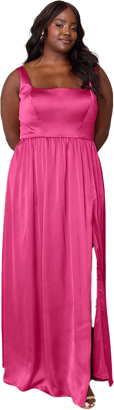 Whitney Satin Dress | Made To Order - Image 195