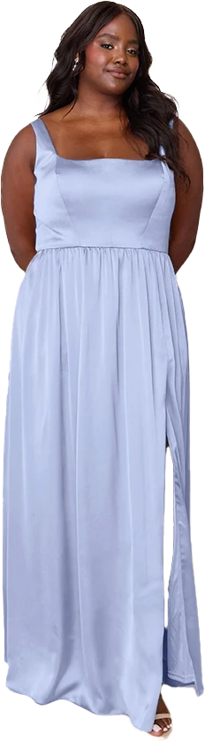 Whitney Satin Dress | Made To Order - Image 200