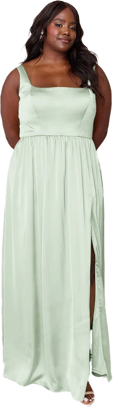 Whitney Satin Dress | Made To Order - Image 201