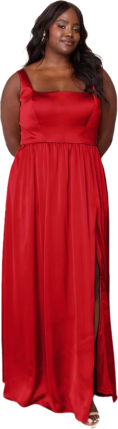 Whitney Satin Dress | Made To Order - Image 202