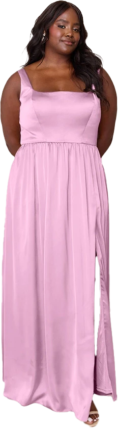 Whitney Satin Dress | Made To Order - Image 204