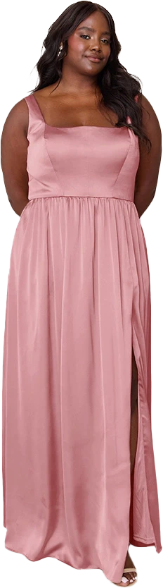 Whitney Satin Dress | Made To Order - Image 206