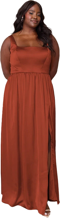 Whitney Satin Dress | Made To Order - Image 207