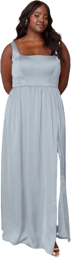 Whitney Satin Dress | Made To Order - Image 210