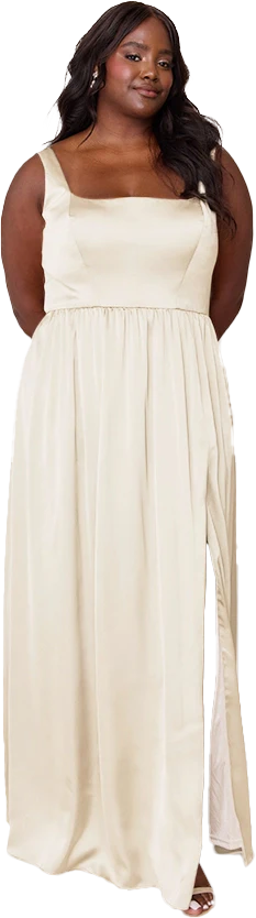 Whitney Satin Dress | Made To Order - Image 217