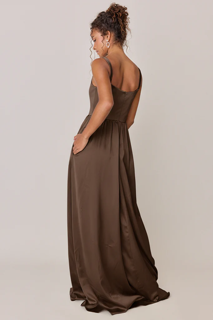Whitney Satin Dress | Made To Order - Image 226