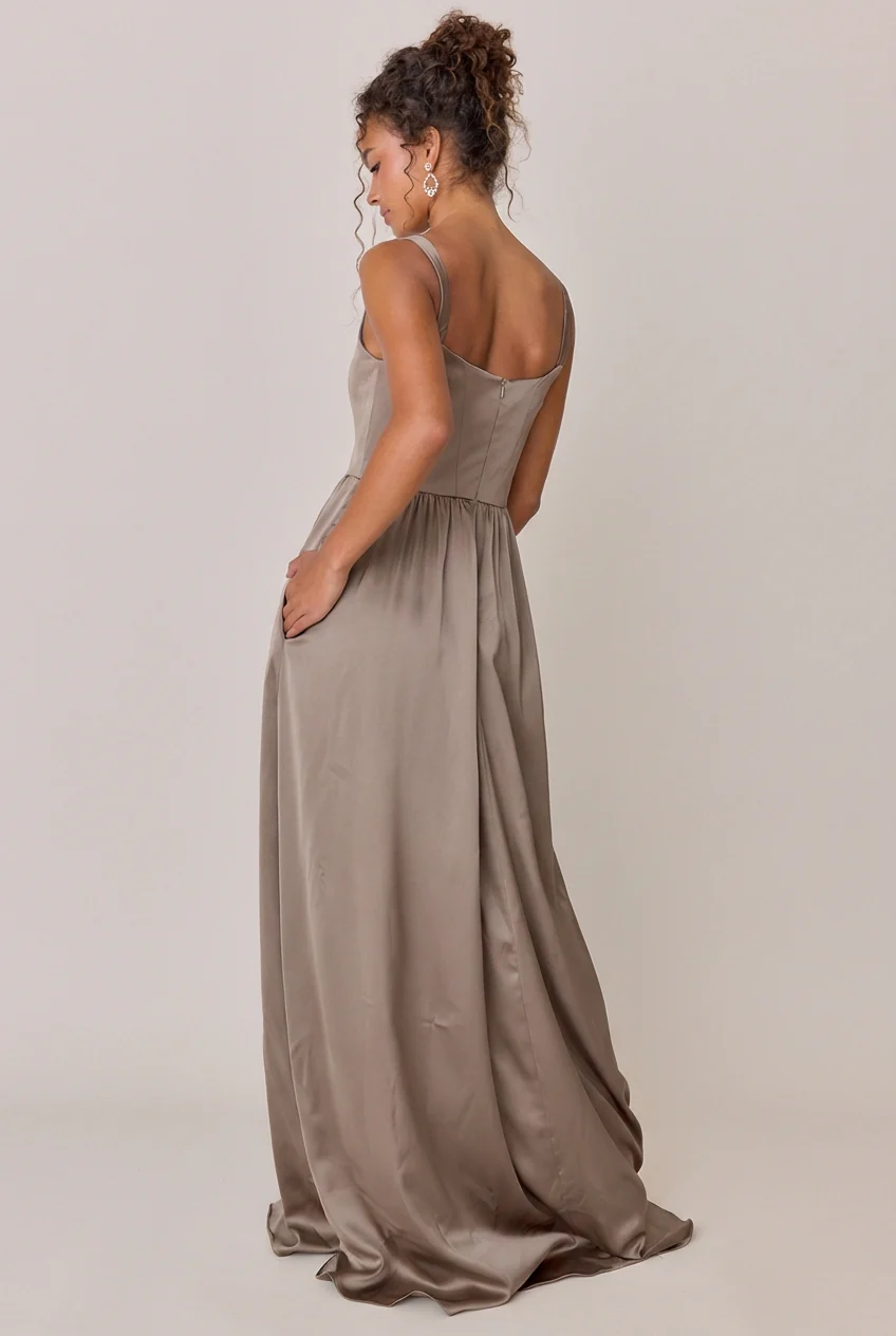 Whitney Satin Dress | Made To Order - Image 229