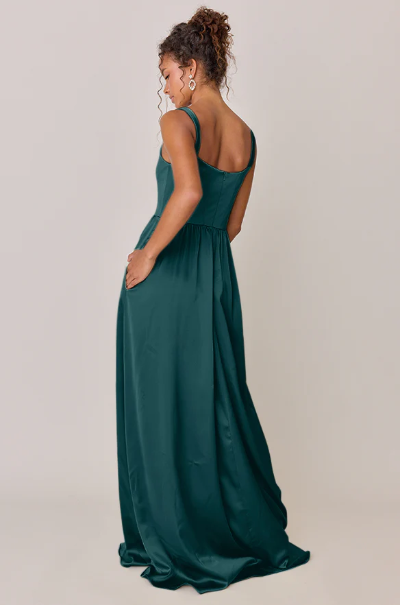 Whitney Satin Dress | Made To Order - Image 26