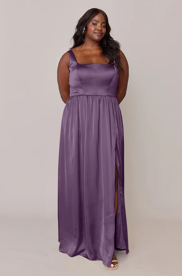 Whitney Satin Dress | Made To Order - Image 37