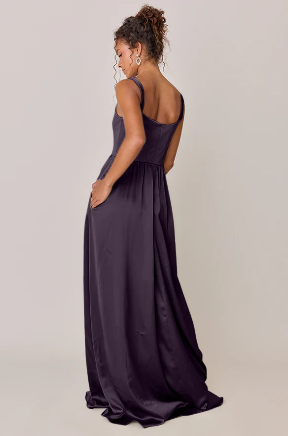 Whitney Satin Dress | Made To Order - Image 42