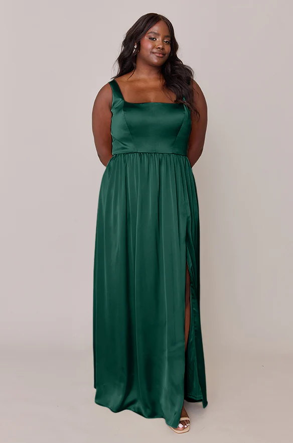 Whitney Satin Dress | Made To Order - Image 43