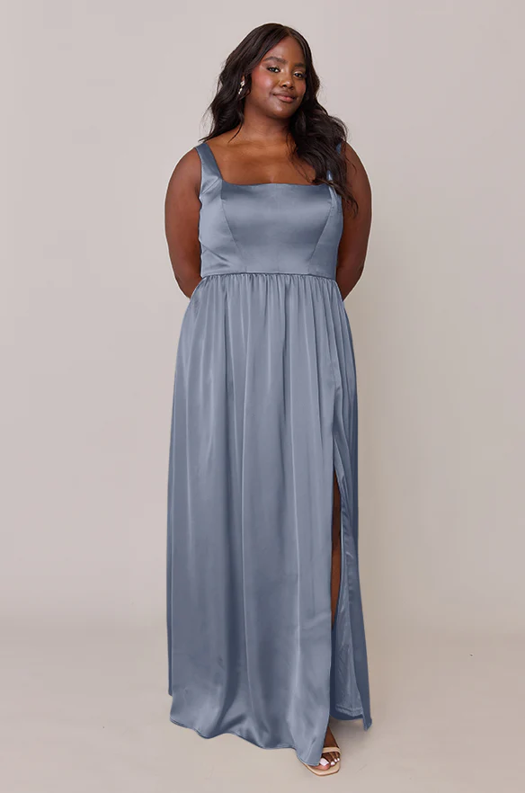 Whitney Satin Dress | Made To Order - Image 47