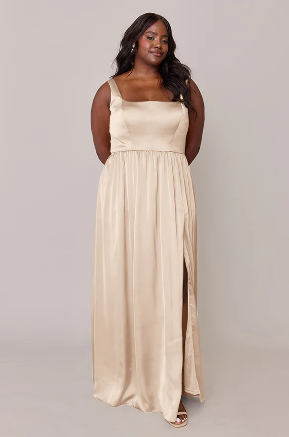 Whitney Satin Dress | Made To Order - Image 52