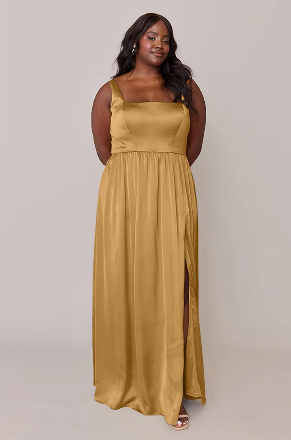 Whitney Satin Dress | Made To Order - Image 55
