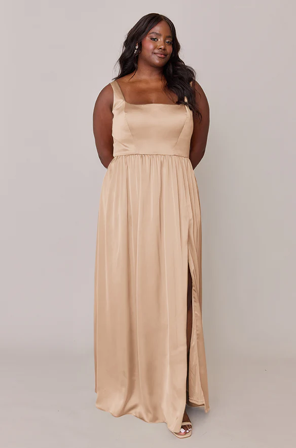 Whitney Satin Dress | Made To Order - Image 58