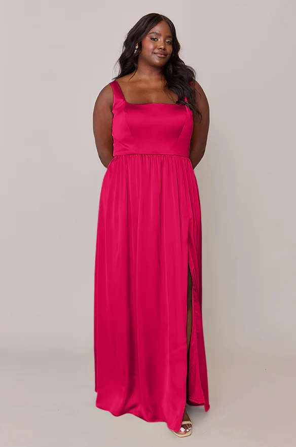 Whitney Satin Dress | Made To Order - Image 60