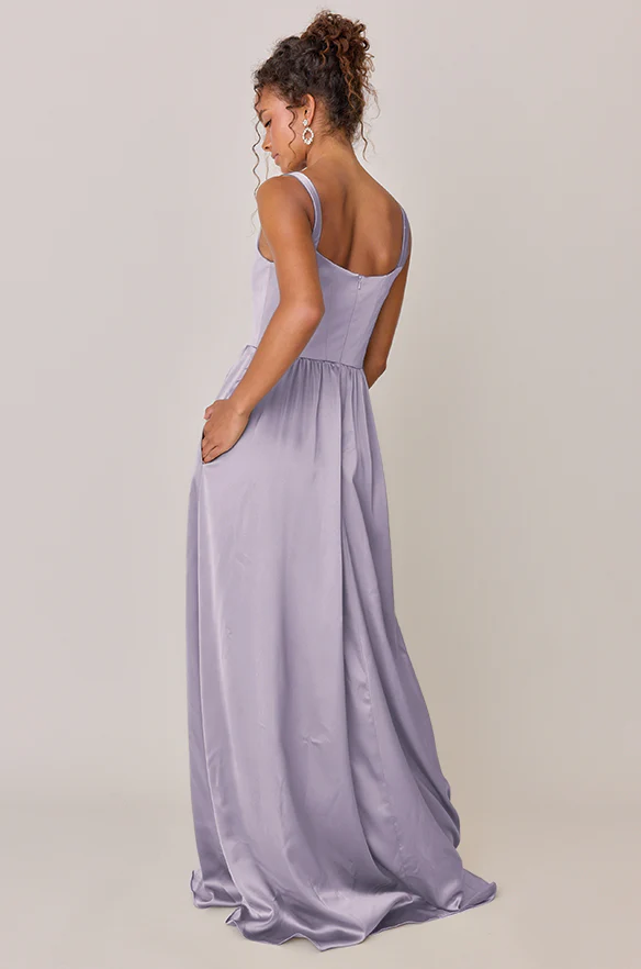 Whitney Satin Dress | Made To Order - Image 69
